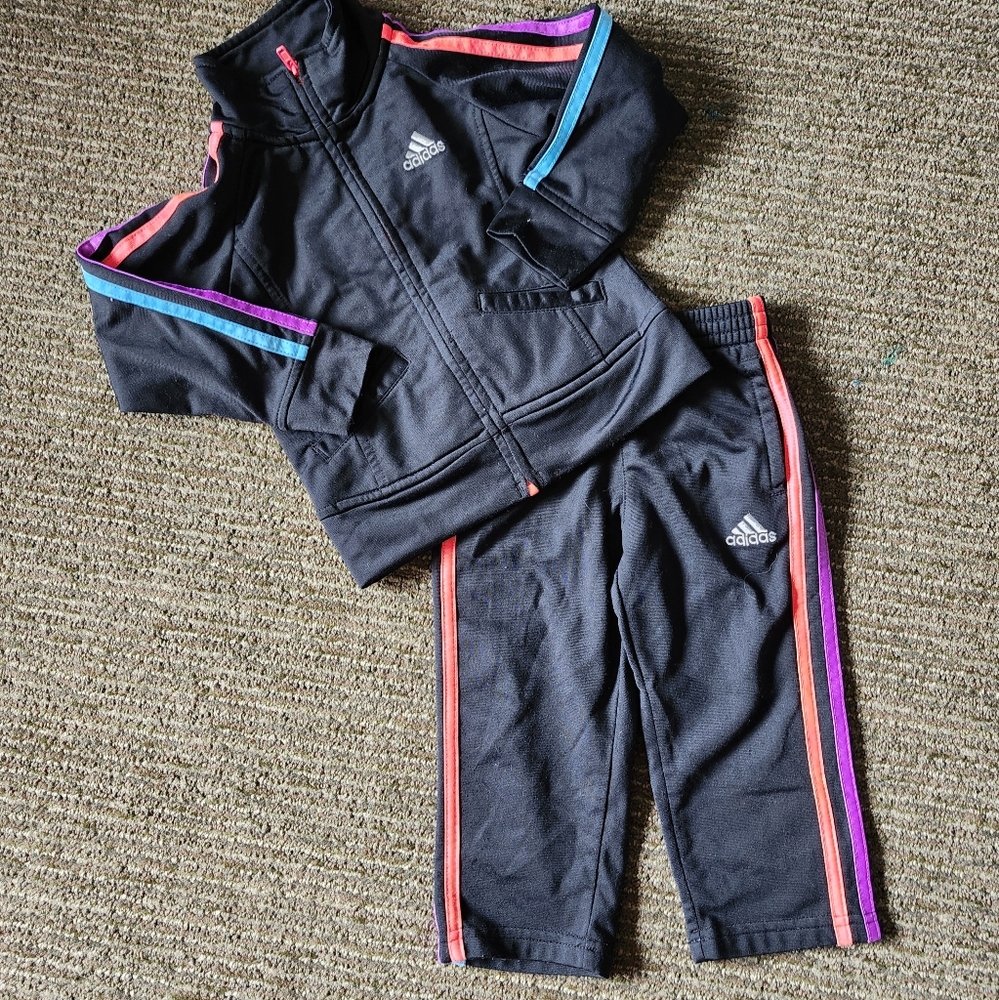 Girls Adidas Tracksuit